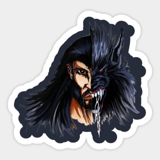 The Beast Within Sticker